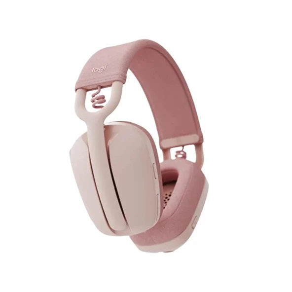 Logıtech Zone Vibe 100 981-001224 Pembe Kablosuz Bilgisayar Kulaklığı ürün görseli 1
