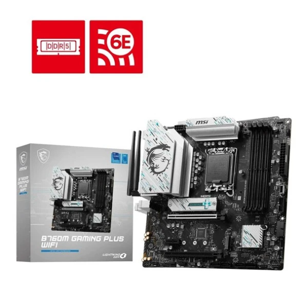 MSI B760M GAMING PLUS WIFI-6E DDR5