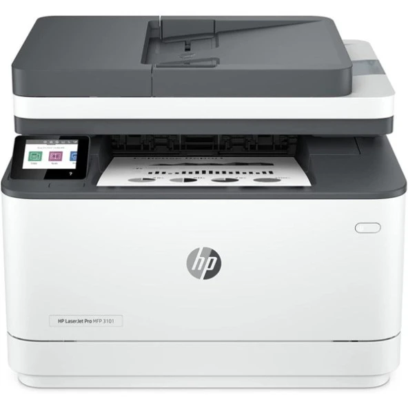 HP 3103Fdw 3G632A A4 Siyah Çok Fonksiyonlu Dublex Laser Yazıcı USB 2.0,Kablosuz Ethernet ürün görseli 1