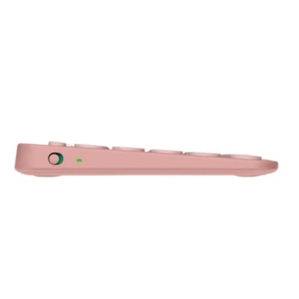 LOGITECH Pebble Keys 2 K380s Bluetooth Pudra Pembe Klavye 920-011861 - Resim 3