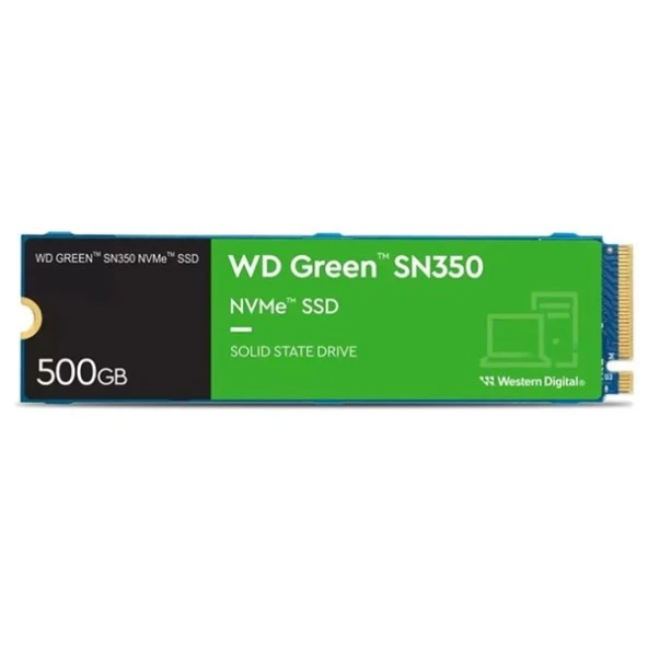 WD 500GB GREEN WDS500G2G0C 2400-1500MB/s M2 NVME GEN3 DİSK ürün görseli 1