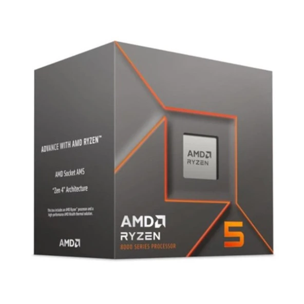AMD RYZEN 5 8400F 22MB 8çekirdekli VGA Yok AM5 65w Kutulu+Fanlı ürün görseli 1