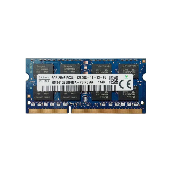 Sk Hynix Hmt41gs6bfr8a-Pb 8 Gb Ddr3 1600 Mhz Pc3l 12800 Notebook Ram ürün görseli 1