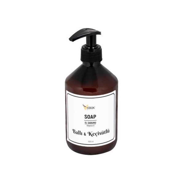 Vebox Ballı Keçi Sütlü Sıvı El Sabunu 500 ml x2 ürün görseli 1