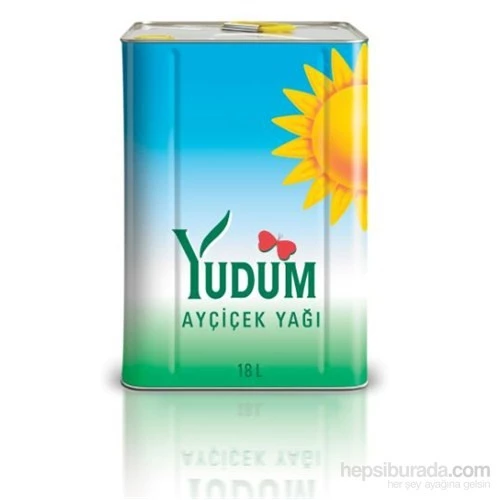Yudum Ayçiçek Yağı 18 lt Teneke ürün görseli 1