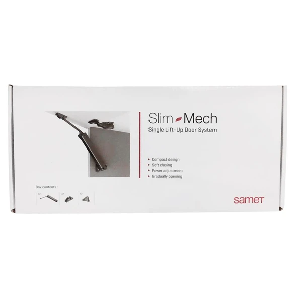 Samet Slim Mech B Tekli Kalkar Kapak Sistemi 2li ürün görseli 1