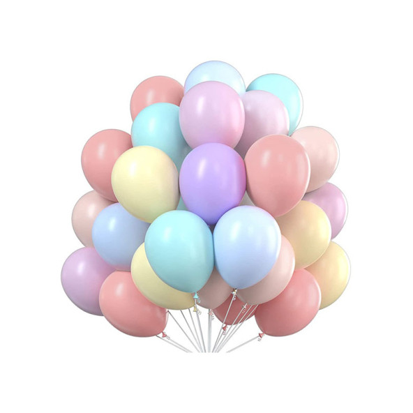 12" Makaron Balon Seçenekleri (25 Adet), Çeşitli Renk Seçenekleri İle.. ürün görseli 1