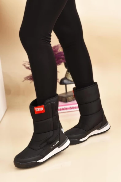 U.S Polo Assn. CLARK 4PR 101812631 Kadın Kar Botu Siyah 36-40 ürün görseli 1
