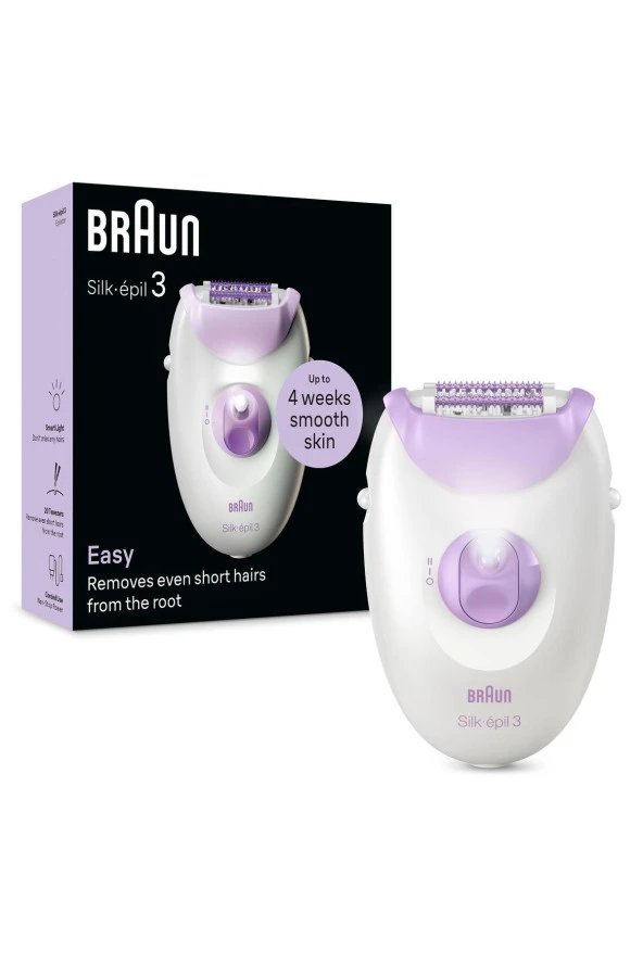 Braun Silk-Epil 3 3-000 Epilasyon Aleti - Resim 2