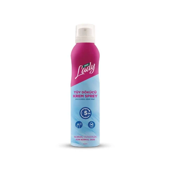 Derby Lady Tüy Dökücü Krem Sprey Normal Ciltler İçin 150ml ürün görseli 1