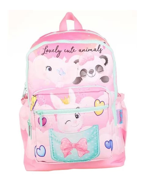 Kaukko Kids Sırt Çantası Layer Animals L5196 ürün görseli 1