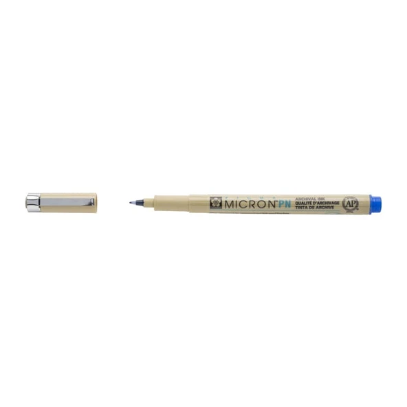 Sakura Pigma Micron PN Kırılmaz Esnek Uç Yazı ve Çizim Kalemi Blue ürün görseli 1