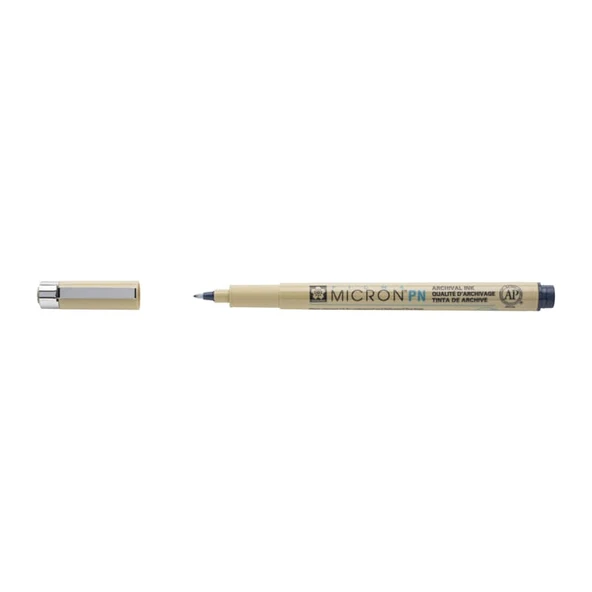 Sakura Pigma Micron PN Kırılmaz Esnek Uç Yazı ve Çizim Kalemi Blue Black ürün görseli 1
