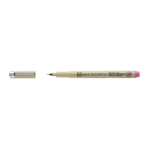 Sakura Pigma Micron PN Kırılmaz Esnek Uç Yazı ve Çizim Kalemi Pink ürün görseli 1