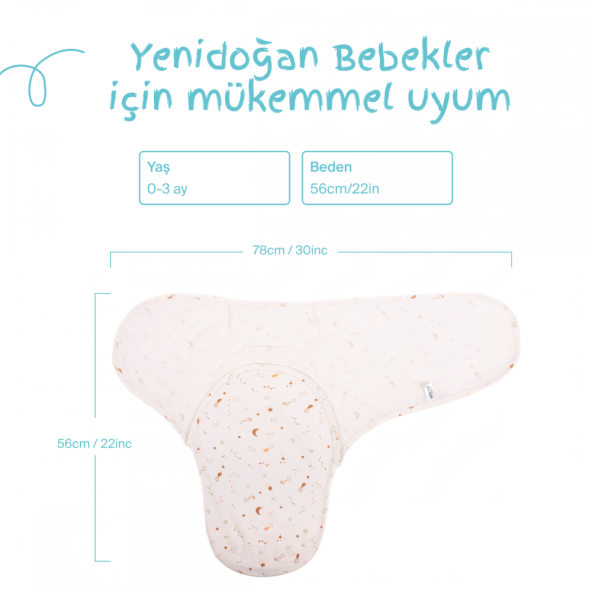 Sevi Bebe İnterlok Bebe Kundak Galaksi - Resim 5