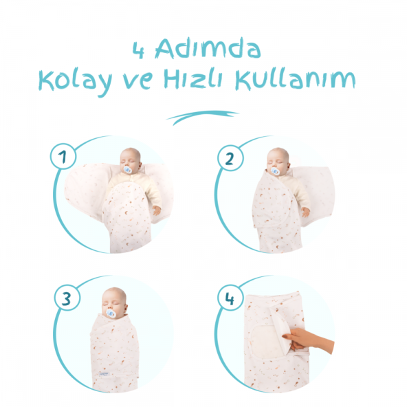Sevi Bebe İnterlok Bebe Kundak Galaksi - Resim 6