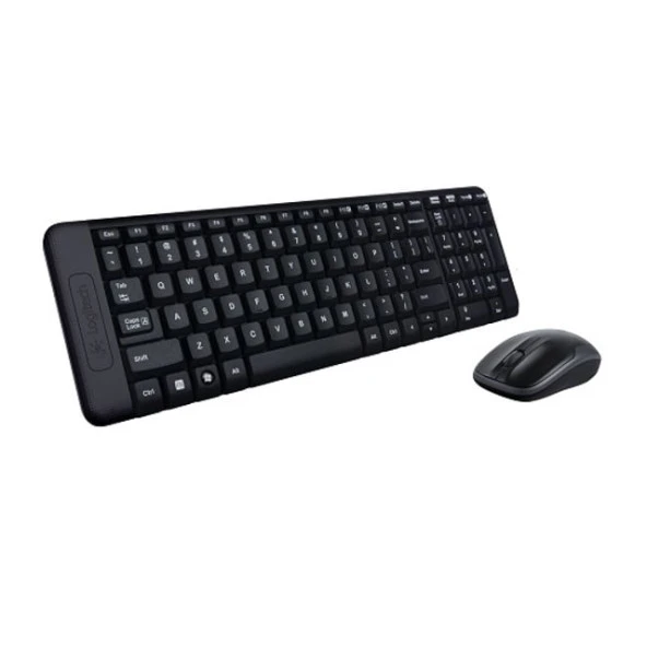 LOGITECH MK220 Kablosuz Q Trk Siyah Multimedya Klavye - Mouse Set 920-003163 ürün görseli 1