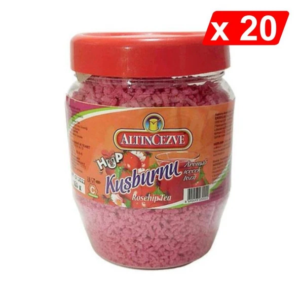 Altıncezve Granül Kuşburnu Aromalı Içecek Tozu 300 gr - 20Lİ PAKET ürün görseli 1