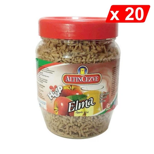 Altıncezve Granül Elma Aromalı İçecek Tozu 300 gr - 20Lİ PAKET ürün görseli 1