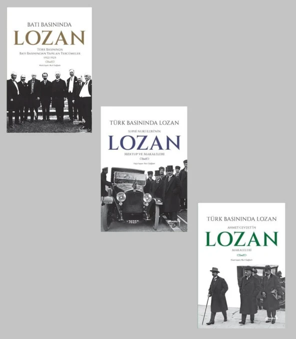 Lozan Seti Türk Basınında Lozan + Batı Basınında Lozan (3 Kitap) ürün görseli 1