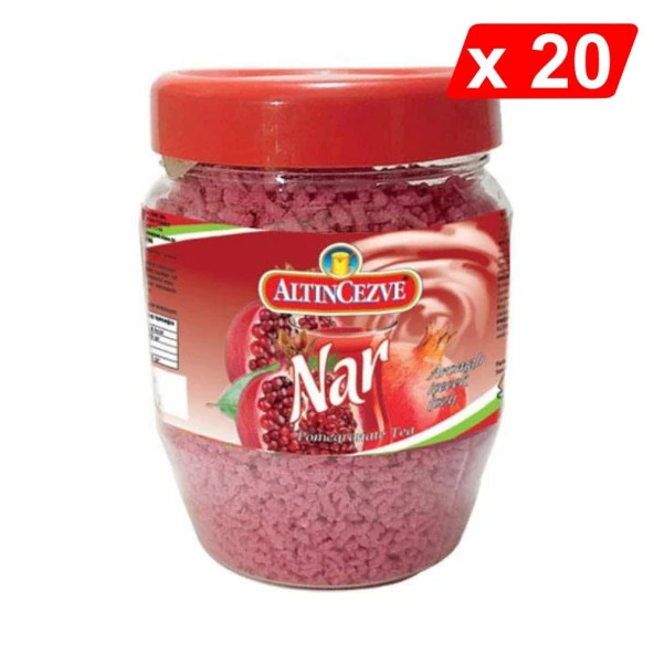 Altıncezve Granül Nar Aromalı İçecek Tozu 300 gr - 20Lİ PAKET ürün görseli 1