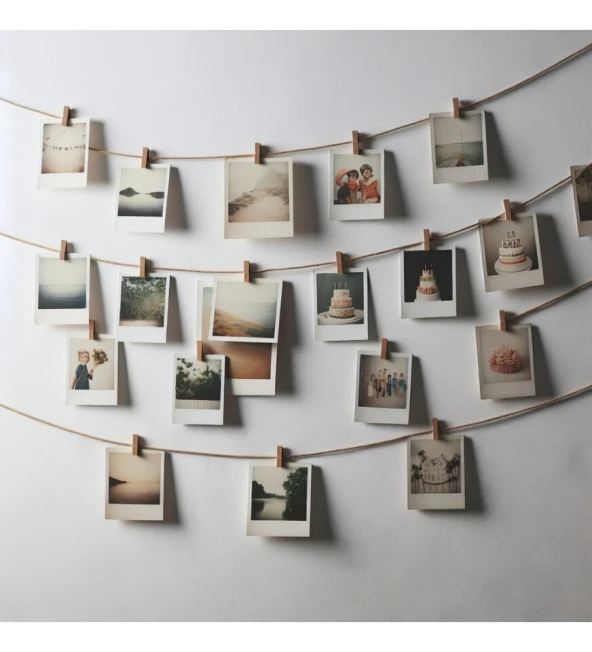 Mini Pola Kart Fotoğraf Baskı 6x9 cm - 36 Adet ürün görseli 1