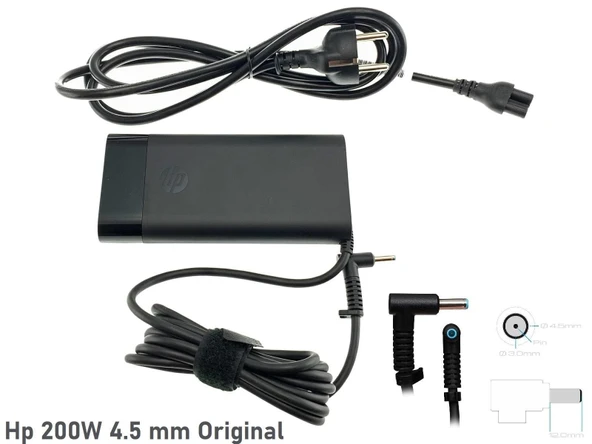 Hp Victus15 (15-fa) Gaming Orjinal Adaptör 200W ürün görseli 1