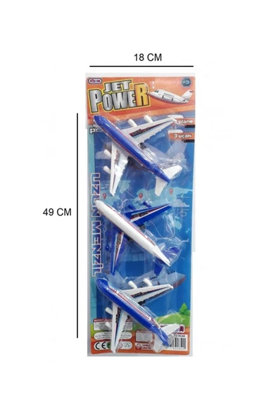 3 Lü Uçak Seti ürün görseli 1