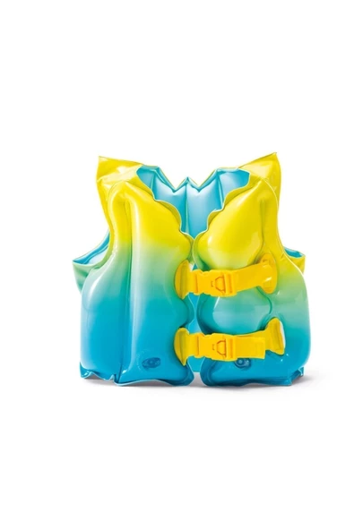 Çok Renkli Intex Mavi Lagün Çocuk Deniz Yeleği 41x30 cm (3-5 Yaş) 3+ Yaş ürün görseli 1