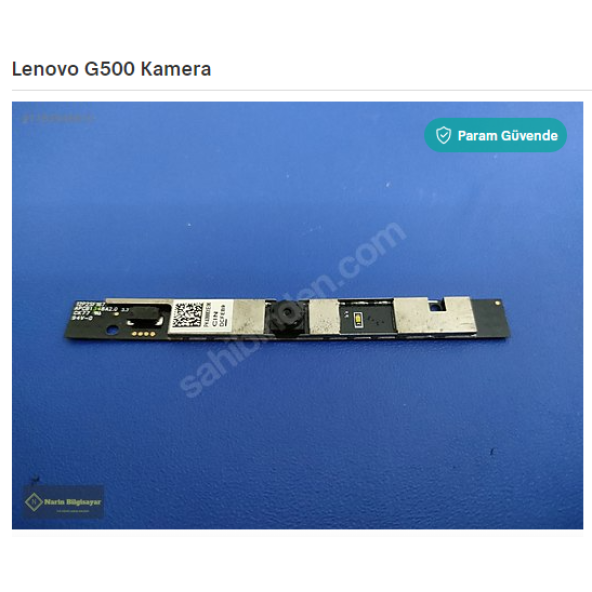 Lenovo G500 Kamera ürün görseli 1