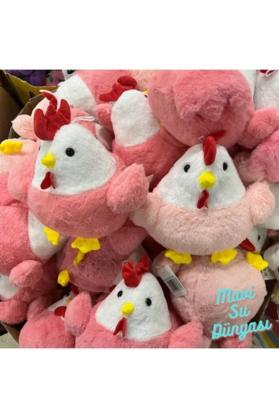 Peluş Horoz 20 Cm - Mavi Su Dünyası - Resim 2