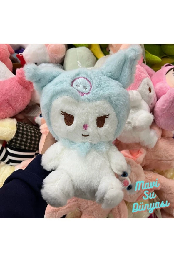 Peluş Mavi Renk 20 Cm - Mavi Su Dünyası ürün görseli 1