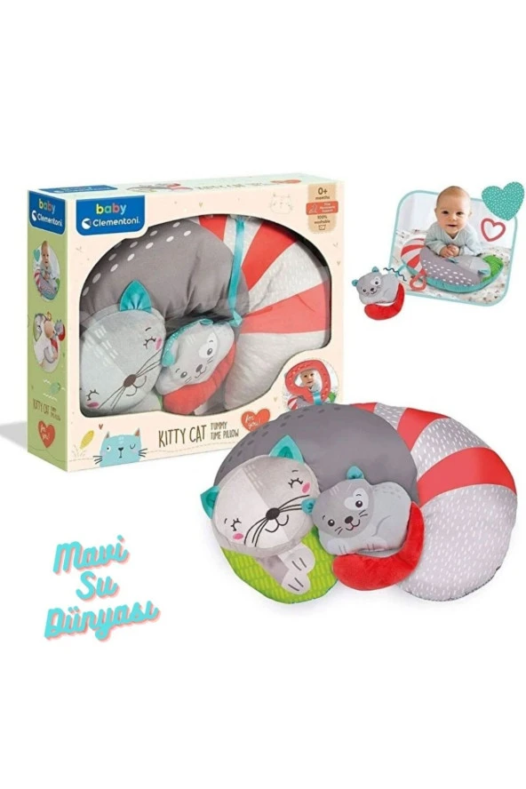 Peluş Oyun Yastığı - Mavi Su Dünyası ürün görseli 1