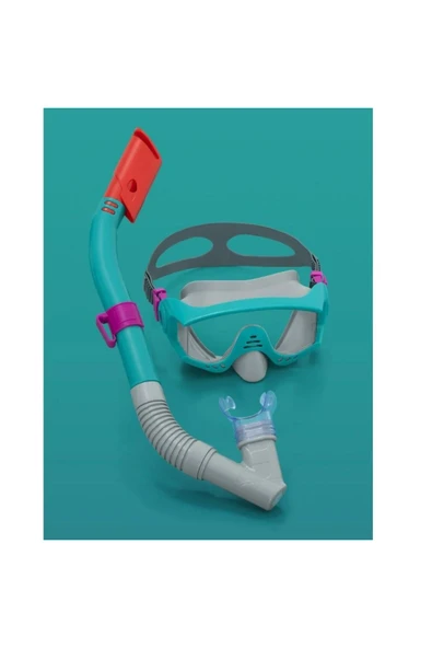 Çocuk Şnorkel Set Spark Wave Mavi Renk 7 ile 14 Yaş Arası ürün görseli 1