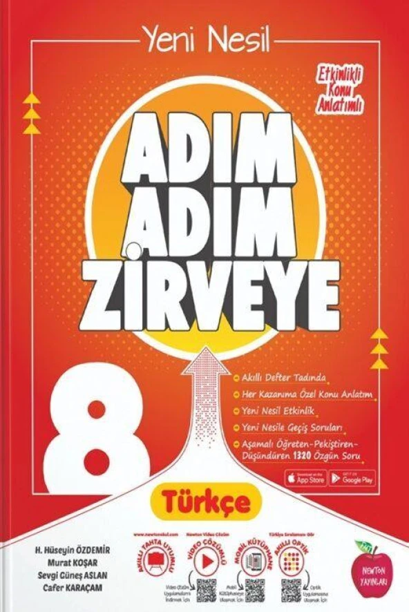 8. Sınıf LGS Türkçe Adım Adım Zirveye Newton Yayınları ürün görseli 1