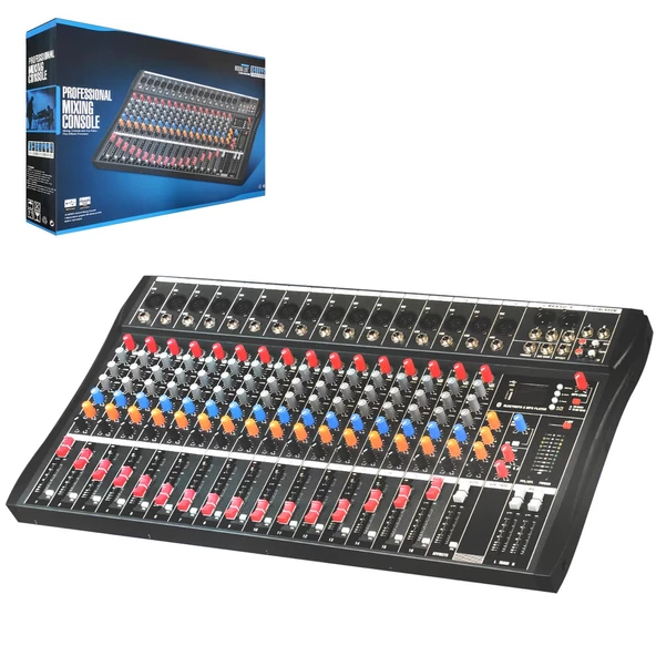 NWORK SYNX-16 Deck Mixer 16 Kanal Bluetooth Usb ürün görseli 1