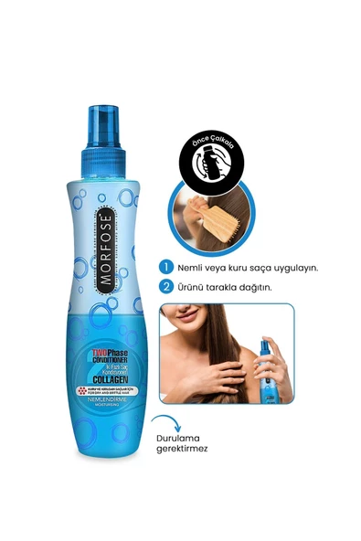 Morfose Collogen Fön Suyu 220 ml - Resim 3