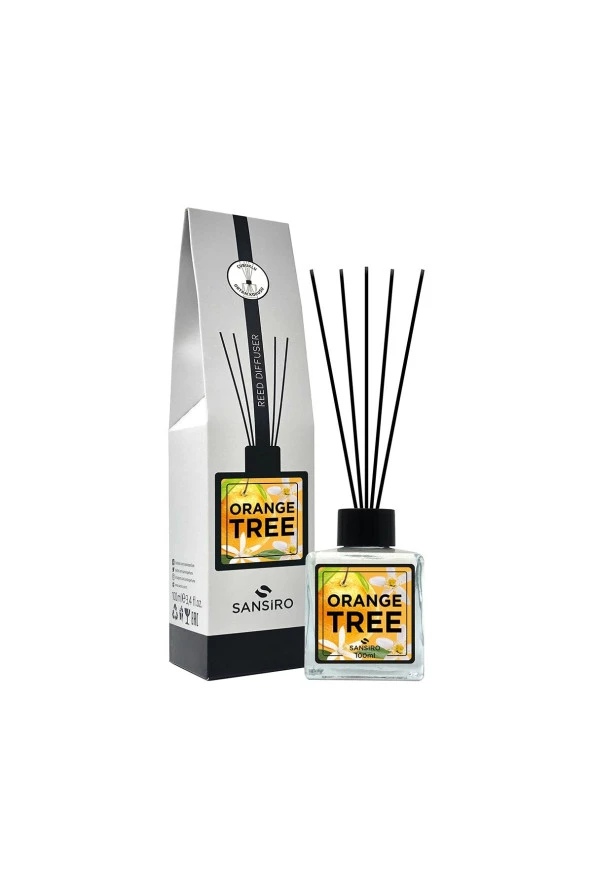 SANSİRO ORTAM KOKUSU ÇUBUKLU 100ML-ORANGE TREE ürün görseli 1