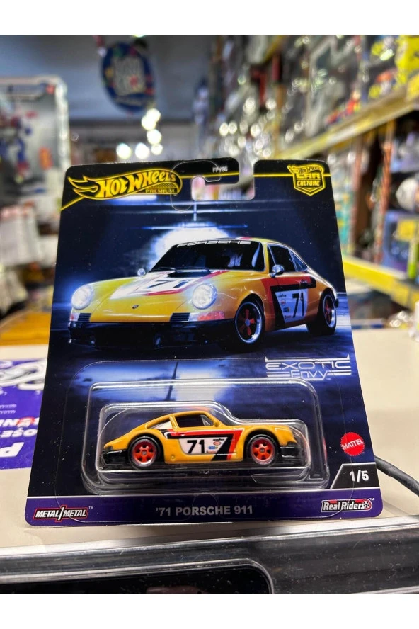Hot Wheels Car Culture Premium 71 Porsche 911 FPY86 HKC80 ürün görseli 1