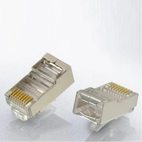 S-LINK Cat6 FTP SL-M66 100lü paket Metal Konnektör ürün görseli 1