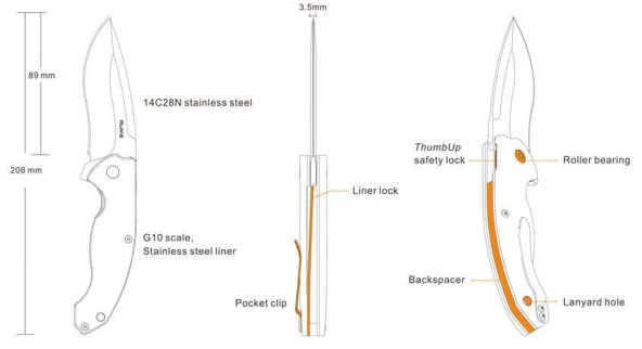 RUIKE P852-B ÇAKI - Resim 4
