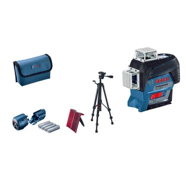 Bosch GLL 3-80 C + BT 150 Çizgili Hizalama Lazeri ürün görseli 1