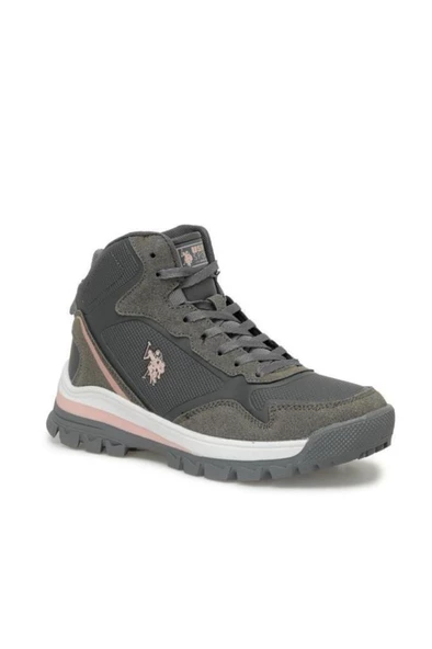 U.S Polo Assn. SAGAN HI WMN 4PR 101811702 Kadın Bot Gri 36-40 ürün görseli 1