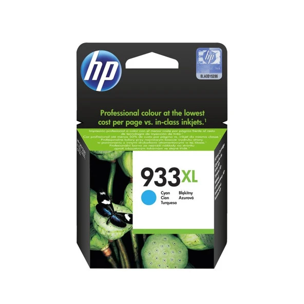 HP CN054A (933XL) Mavi Mürekkep Kartuş ürün görseli 1