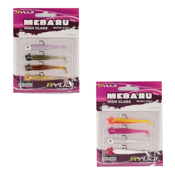Ryuji Mebaru Micro Shad 6,5cm 3,8gr Silikon Yem ürün görseli 1