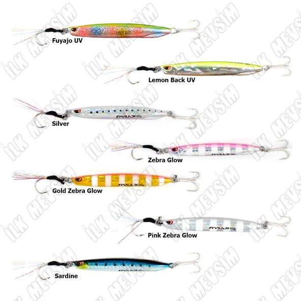 Ryuji Silent Jig 30gr Jig Yem - Resim 2