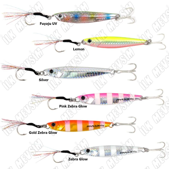 Ryuji Jig King 40gr Jig Yem - Resim 2