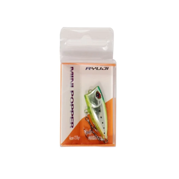 Ryuji Mini Popper 4cm 2,8gr Maket Yem - Resim 3