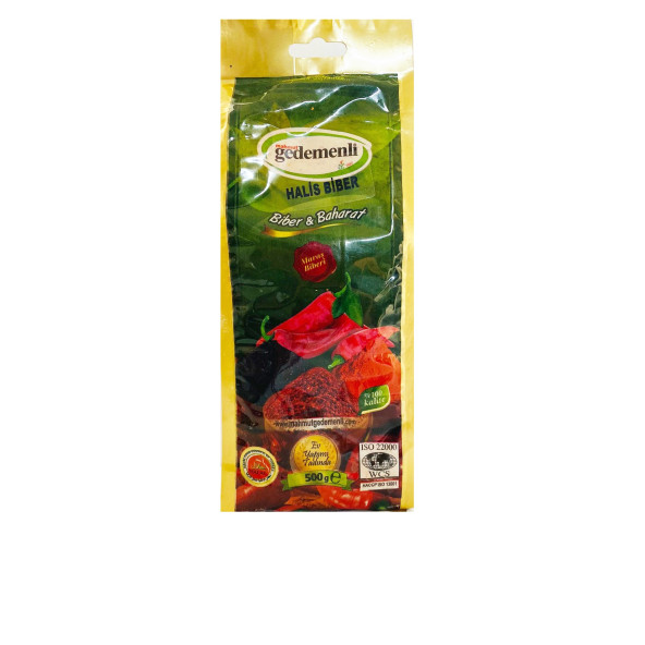 HALİS İPEK BİBER 500 GR ÖZEL YAPIM ürün görseli 1