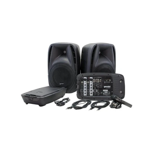 Gemini ES-210MXBLU Bluetooth lu Portatif PA Sistemi ürün görseli 1